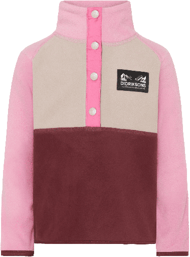 [01-36365.0] Farbiger Kinder-Fleece Pullover (Bordeaux, 90)