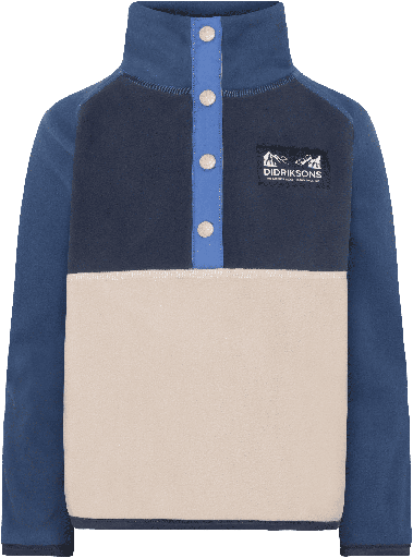 [01-36365.10] Farbiger Kinder-Fleece Pullover (Beige, 130)