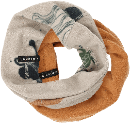 [01-36374.0] Fleece-Schlauchschal mit Alloverprint  (Beige)