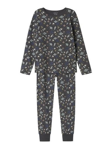 [01-36375.0] Knaben Pyjamaset mit Weltall Druck (86-92)