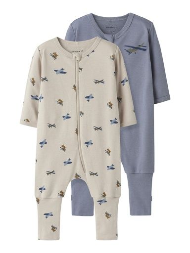 [01-36383.0] 2-Pack Nbmnightsuit mit Zip (56)