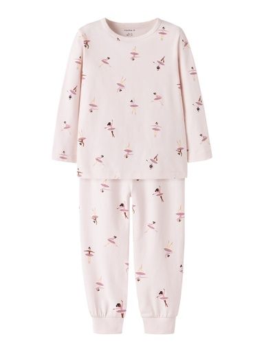 [01-36384.0] Mädchen Pyjama mit Ballerina Druck (86-92)