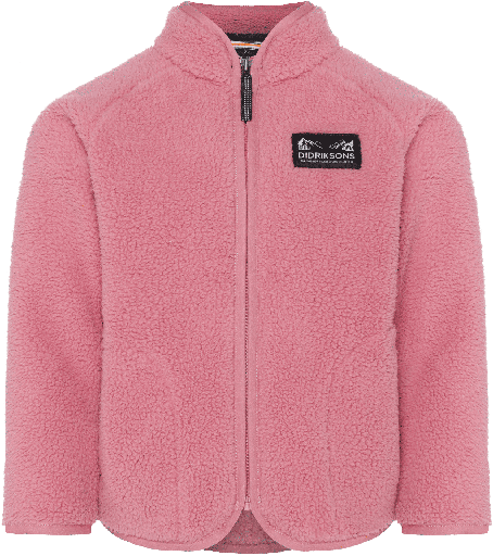 [01-36405.10] Flauschige Teddyfleece Jacke einfarbig  (Rosa, 120)
