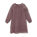 Mädchen Blümchen-Kleid langarm