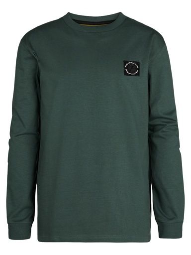 [01-36440.0] Knaben Langarmshirt mit kleinem Brustdruck (128)