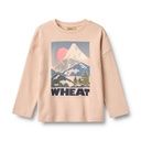 Mädchen Langarm-Shirt mit Brustdruck