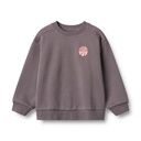 Mädchen Sweatshirt mit kleinem Brustprint