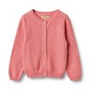 Mädchen Strickjacke mit Lochmuster