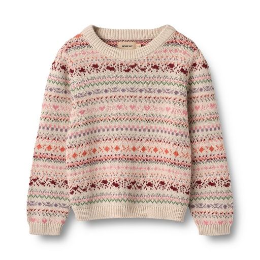 [01-36460.0] Mädchen Strickpulli mit Jaquard-Muster (104)