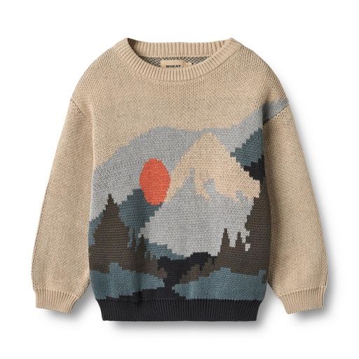 [01-36464.0] Knaben Strickpulli Bergwelt (98)