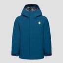 Wasserdichte, warme Kinder-Skijacke einfarbig 