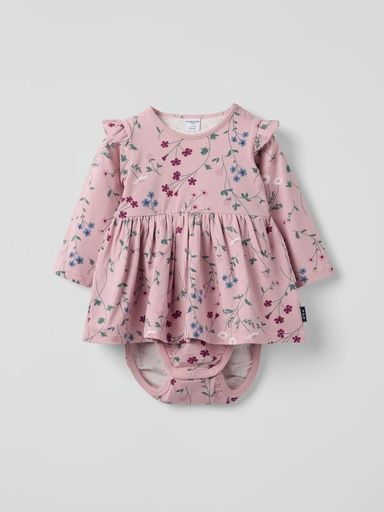 [01-36510.0] Baby-Bodykleid geblümt (56)