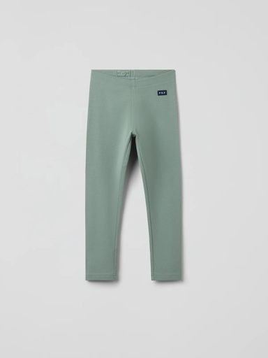 [01-36513.10] Kinder Leggings Biobaumwolle verstellbar (Grün, 86)