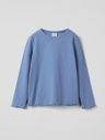 Mädchen Langarmshirt gerippt