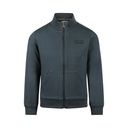 Bequeme Knaben Sweatjacke mit Stehkragen