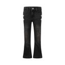 Bequeme Mädchen-Jeans ausgestelltes Bein