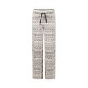 Weite Mädchen Hose gemustert