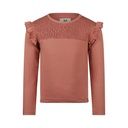 Mädchen Langarmshirt mit Rüschenärmel