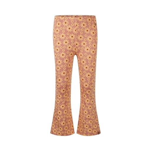 [01-36545.0] Geblümte Mädchen-Leggings mit ausgestelltem Bein (98)