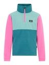 Farbiger cooler Mädchen Fleece-Pulli