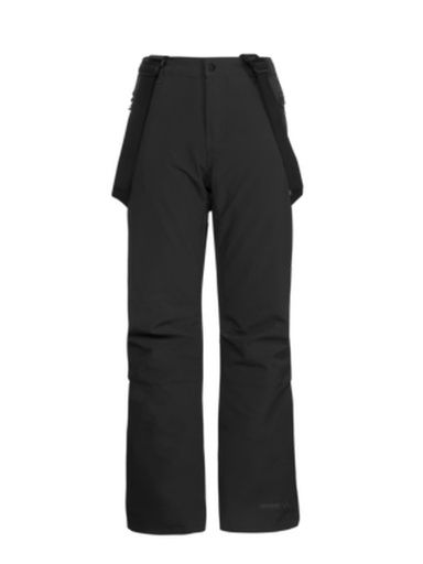 [01-36571.11] Technische wasserfeste Mädchen Skihose (Schwarz, 128)