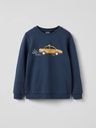 Knaben Sweatshirt mit Taxi-Brustprint