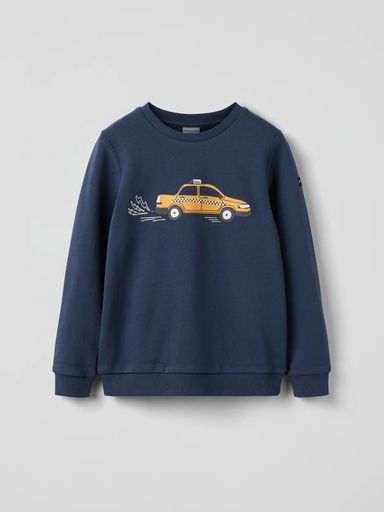 [01-36582.0] Knaben Sweatshirt mit Taxi-Brustprint (92)