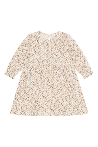 [01-36608.1] Geblümtes Langarm-Body-Kleid (80)