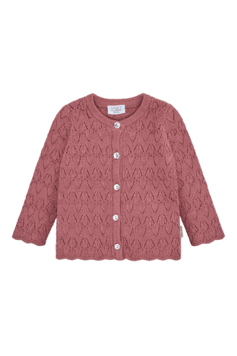 [01-36615.10] Baby-Strickjacke mit Struktur (Himbeer, 86)