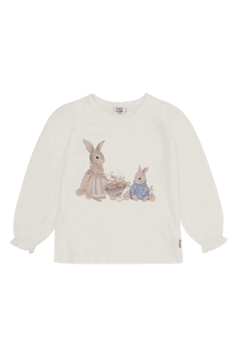 [01-36629.0] Mädchen Langarmshirt Häschendruck (98)