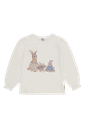 Mädchen Langarmshirt Häschendruck