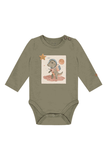 [01-36634.0] Baby-Langarmbody mit Dino (62)