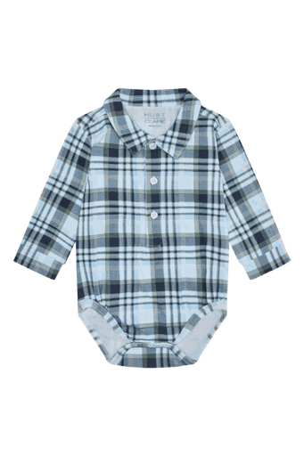 [01-36635.1] Kariertes Baby Hemdbody (68)