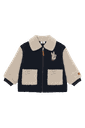 Knaben Teddyjacke mit Applikation