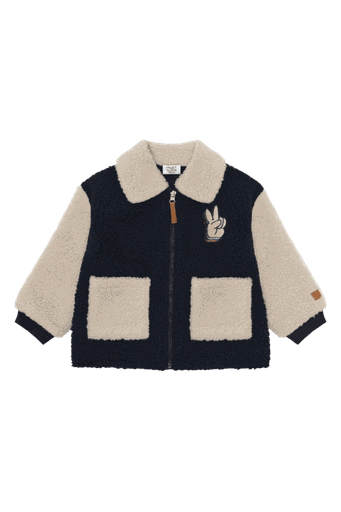 [01-36641.1] Knaben Teddyjacke mit Applikation (98)