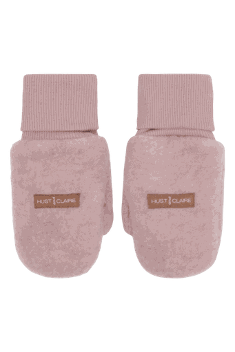 [01-36660.3] Feine Kinder-Fausthandschuhe Wollfleece (Rosa, 1-2)