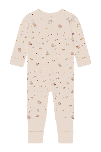 [01-36673.0] Kinderpyjama Overall aus Wolle geblümt (56)