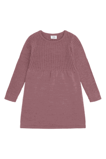 [01-36676.0] Mädchen Strickkleid aus Merinowolle (92)