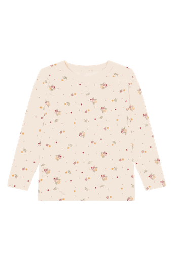 [01-36679.0] Langarmshirt geblümt aus Merinowolle (98)