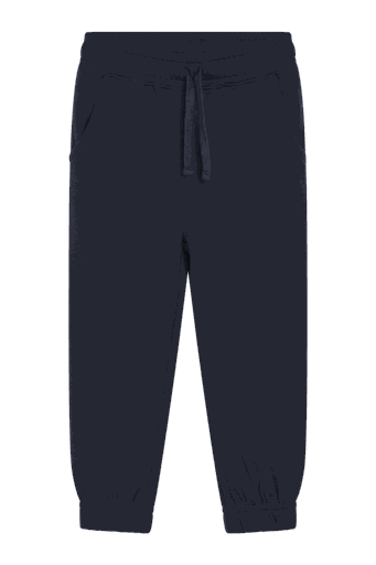 [01-36682.1] Kinder Jogginghose aus Wolle-Bambus (Dunkelblau, 98)