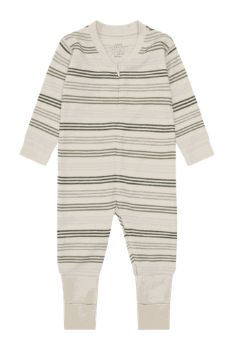 [01-36694.1] Wolle-Bambus Pyjama gestreift (62)
