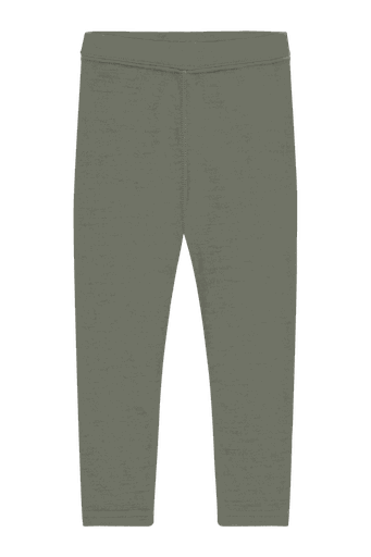 [01-36706.31] Wolle-Bambus Leggings einfarbig (Grün, 92)
