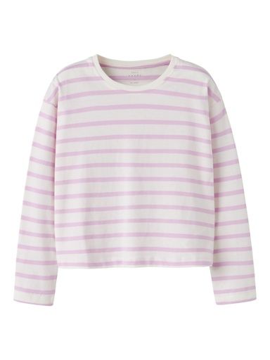 [01-36727.0] Top gestreift (Pink, 122-128)