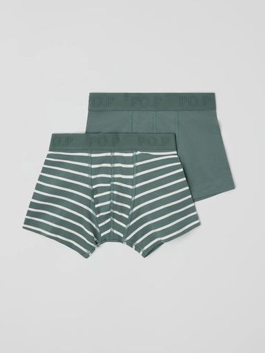 [01-36734.0] 2-Pack Knaben Boxershorts gestreift (86-92)