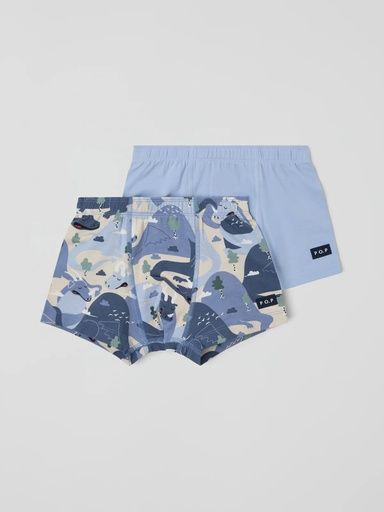 [01-36737.0] 2-Pack Knaben Boxershorts Drachen-Print (86-92)