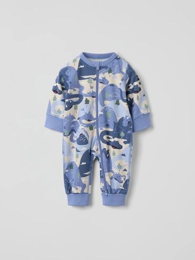 [01-36741.0] Baby-Pyjama mit Drachen-Print (86-92)