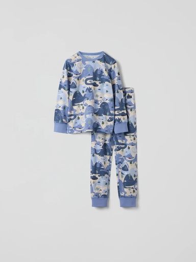[01-36743.3] Kinder-Pyjama Drachenmotiv 2-Teiler (86-92)