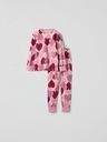Kinder-Pyjama Herzenmotiv 2-Teiler