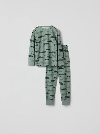 [01-36745.0] Kinderpyjama mit Autoprint (86-92)