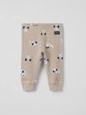 Gerippte Baby-Hose mit Dalmatiner